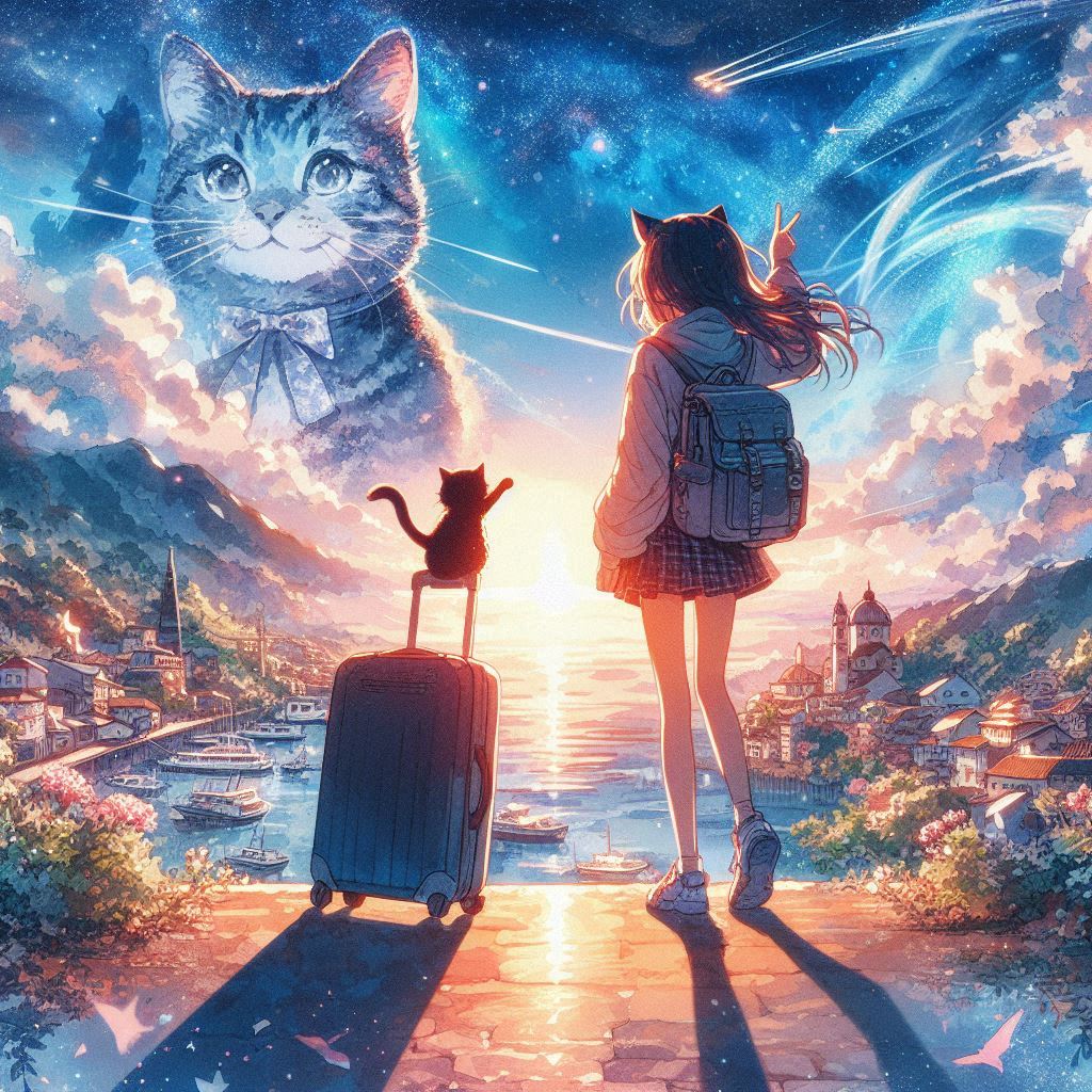猫と私の旅日和