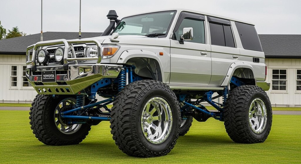 ランクル70リフトアップ