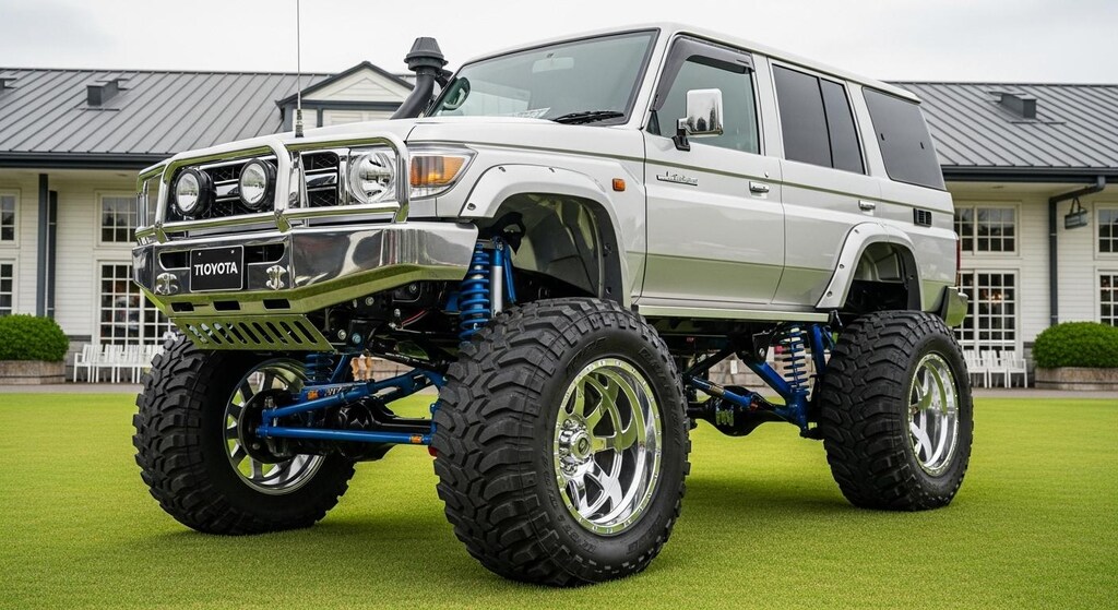 ランクル70リフトアップ