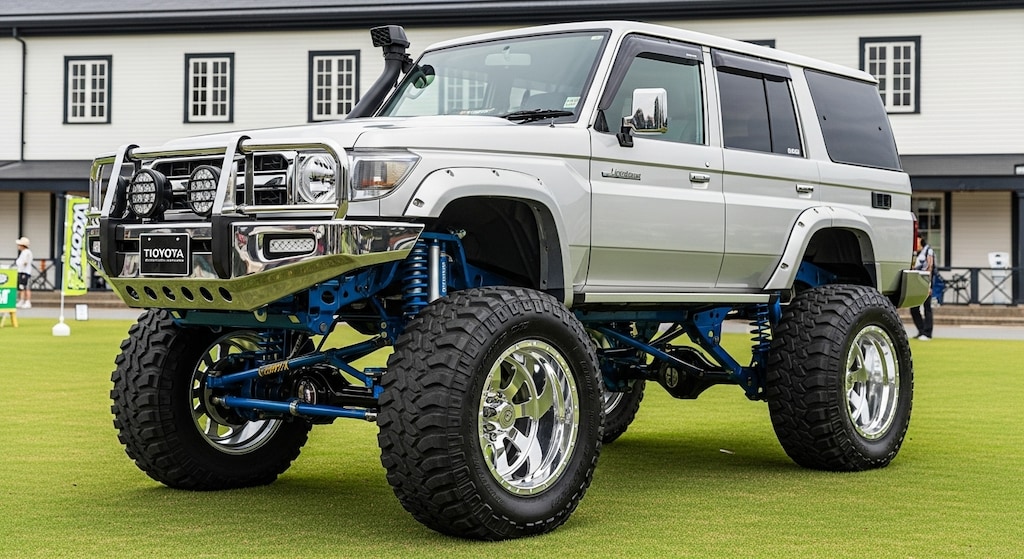 ランクル70リフトアップ