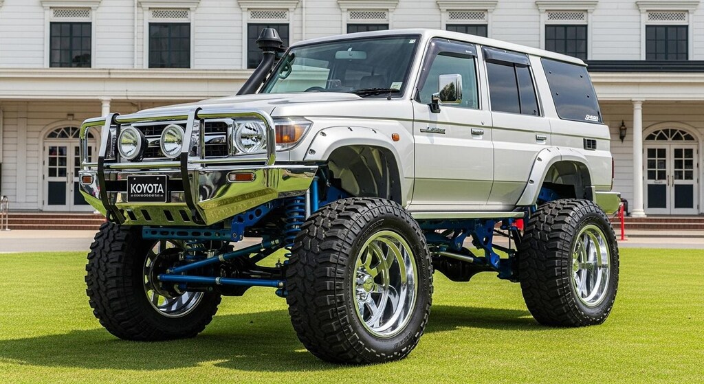 ランクル70リフトアップ