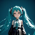 Mikuっぽい_Pony_003 2枚目