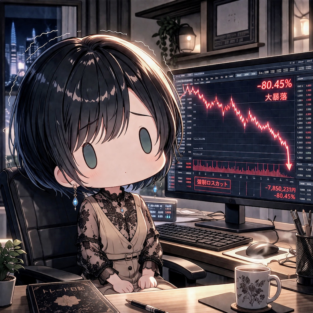 FXで有り金全部溶かした藍音ちゃん