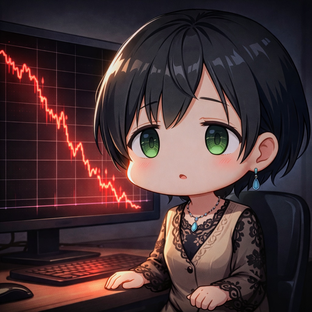 FXで有り金全部溶かした藍音ちゃん