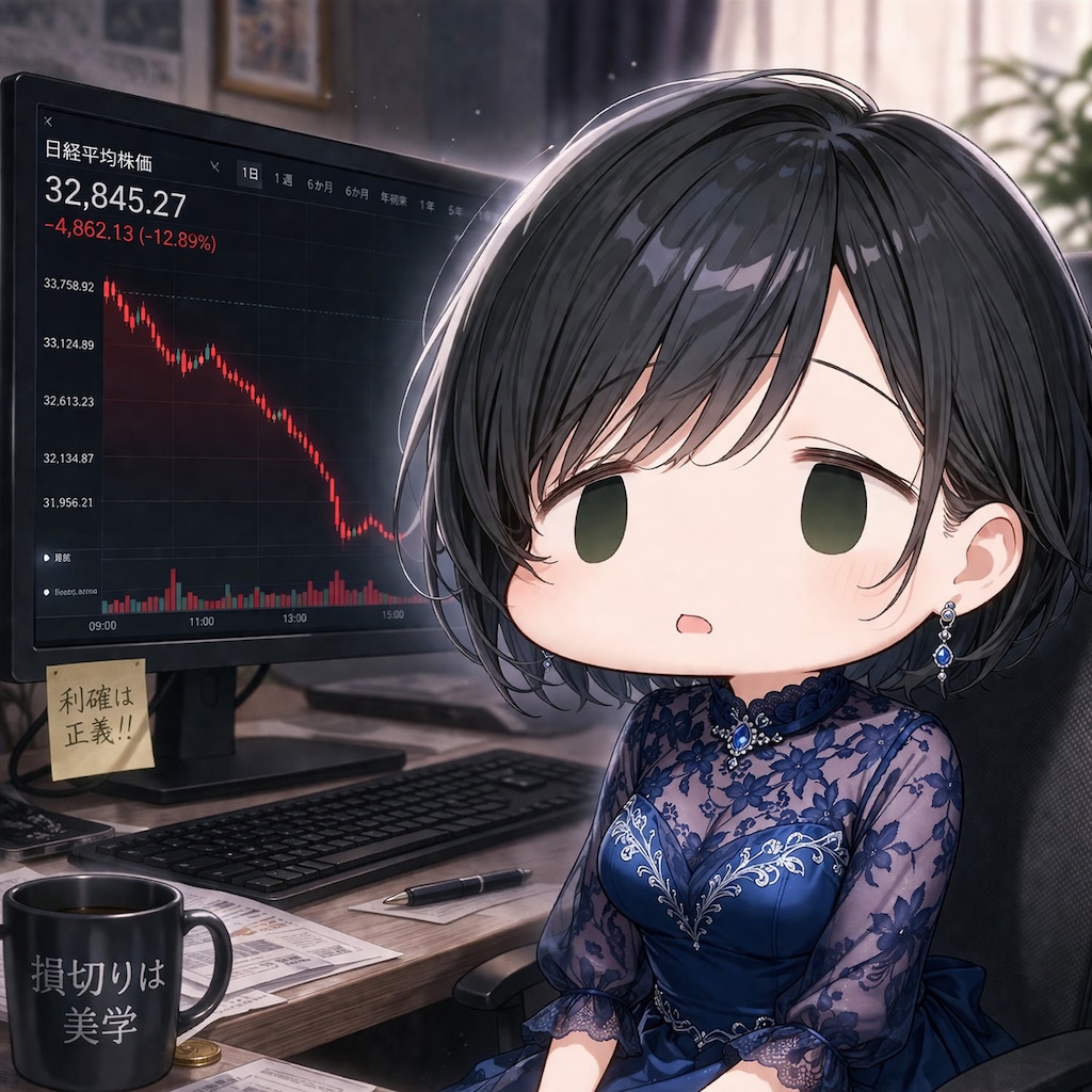 FXで有り金全部溶かした藍音ちゃん