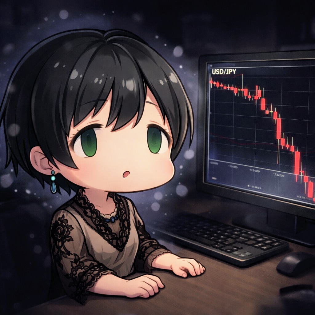 FXで有り金全部溶かした藍音ちゃん | の人気AIイラスト・グラビア