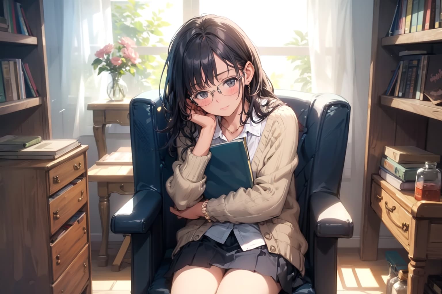 ちょっとうたた寝しちゃってた。