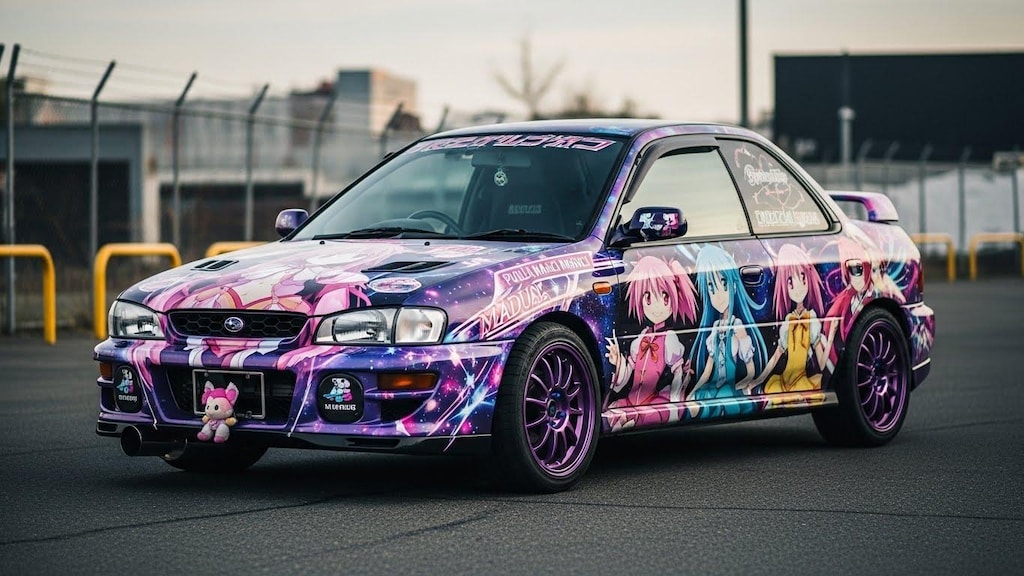 インプレッサまどマギ痛車