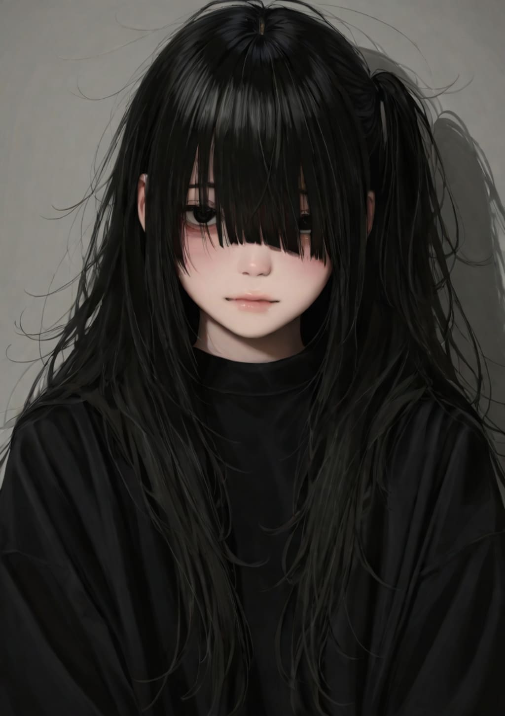 Gloomy girl