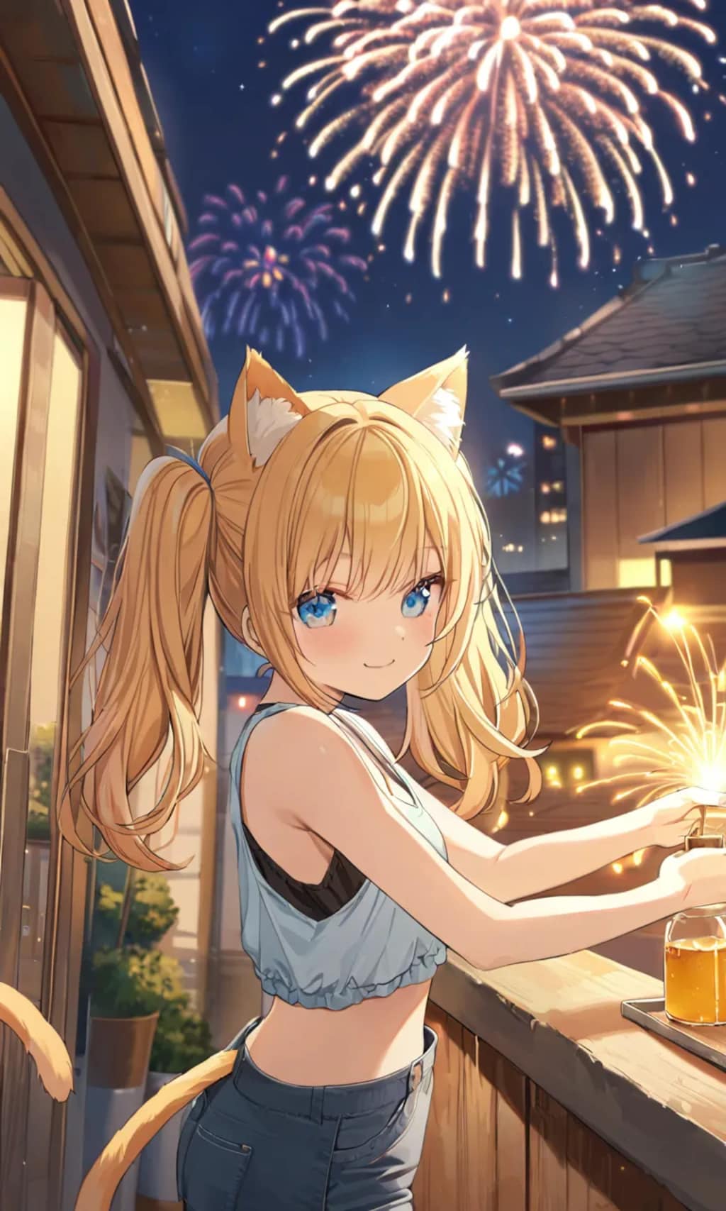 こるり「花火の思い出ですよ」まや「満足してるならいいけど」