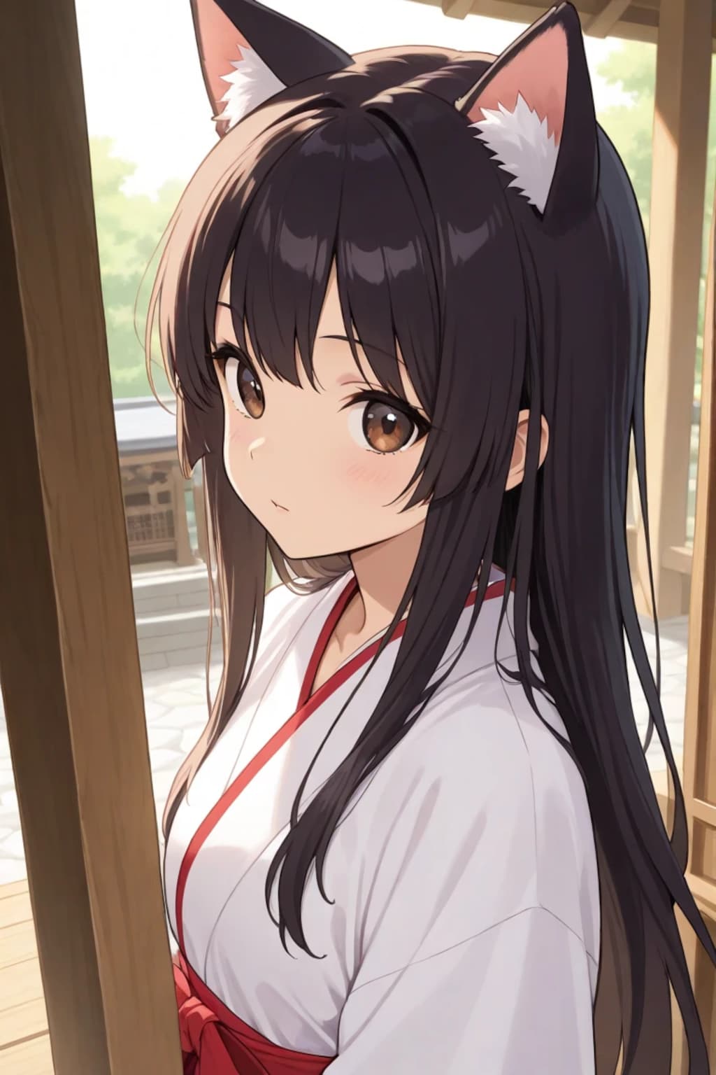 虎鼠神社ケモ耳