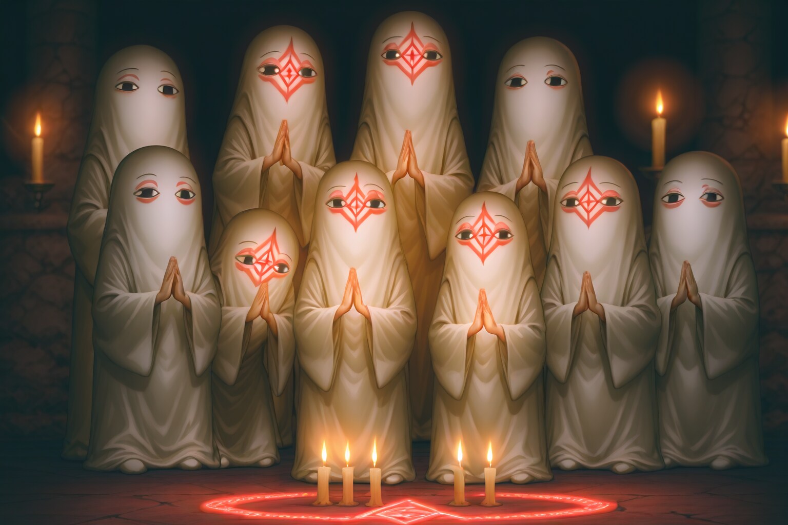 メジェド様信奉者 | の人気AIイラスト・グラビア