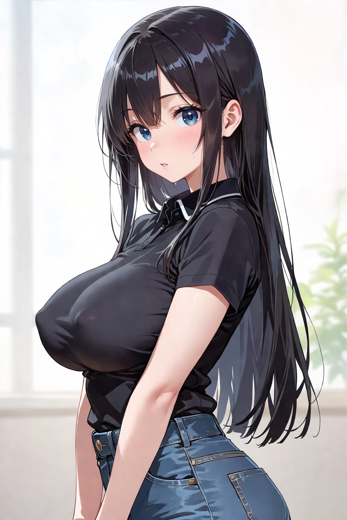 横