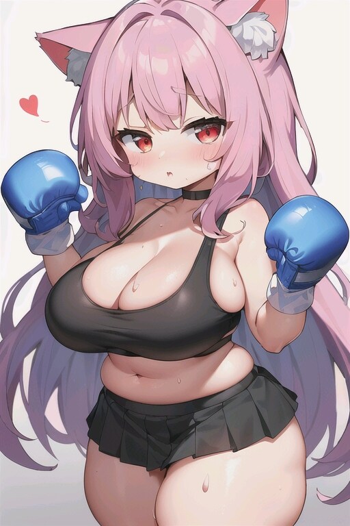 猫耳ロリ巨乳ボクサーちゃん特集