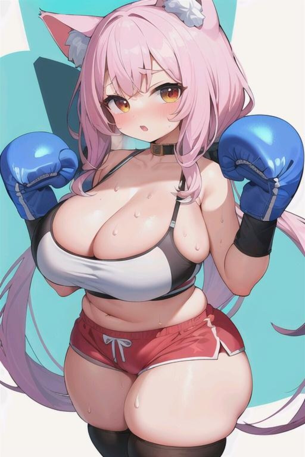 猫耳ロリ巨乳ボクサーちゃん特集