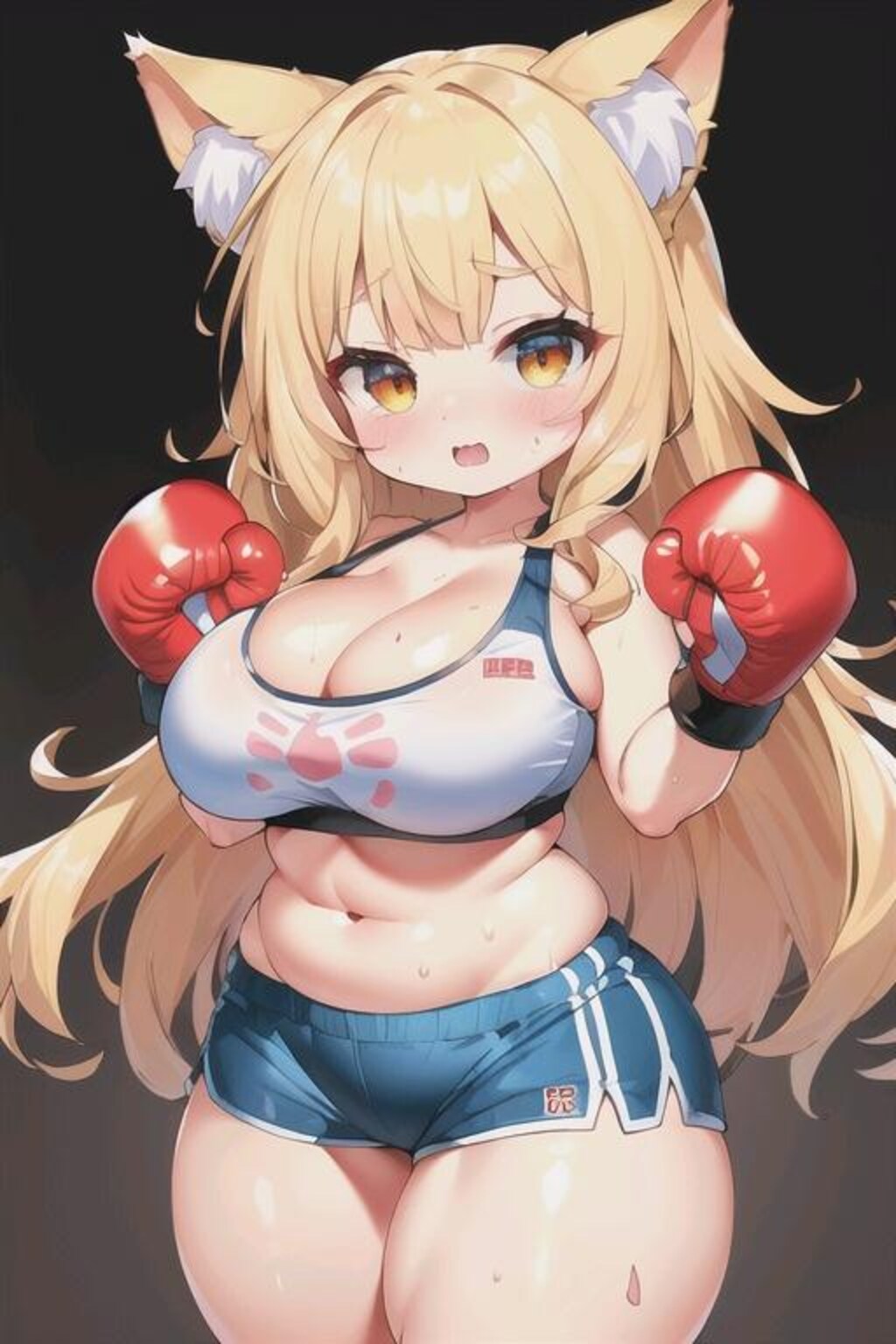 猫耳ロリ巨乳ボクサーちゃん特集