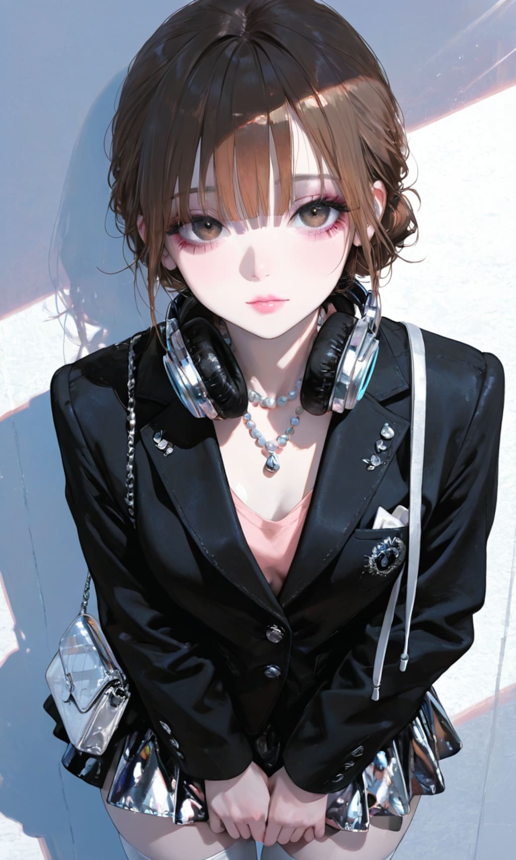 ヘッドホンの少女