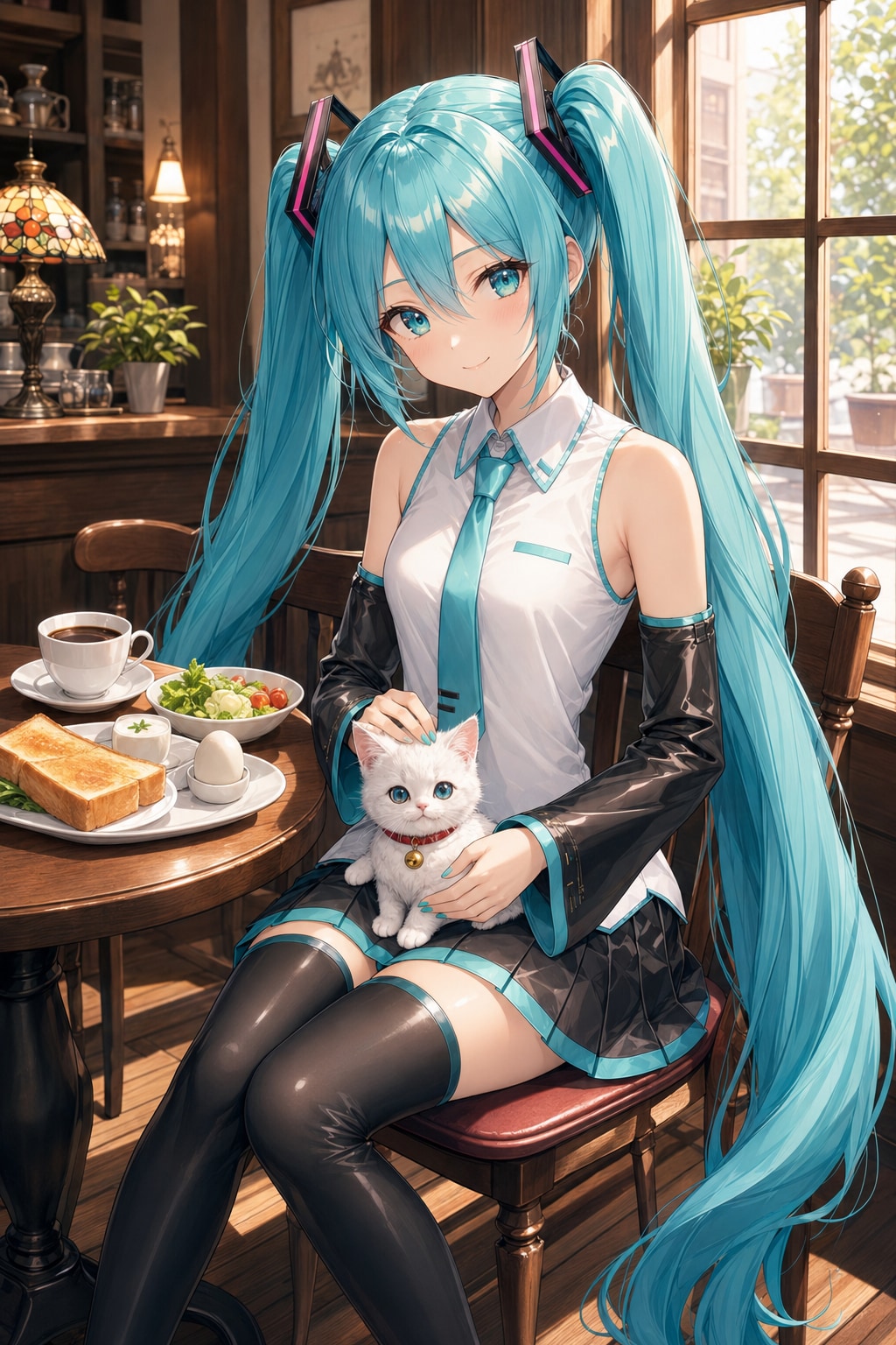 ミクさんと子猫