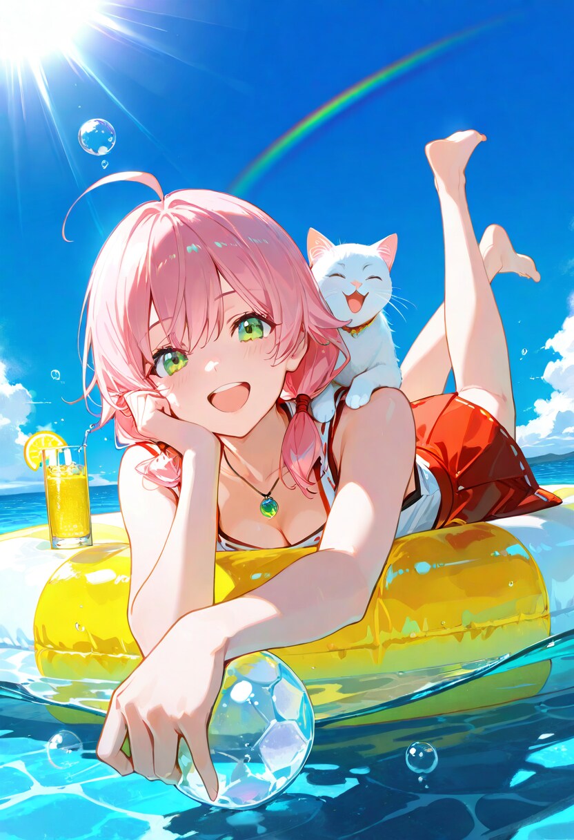 うみ～ | の人気AIイラスト・グラビア