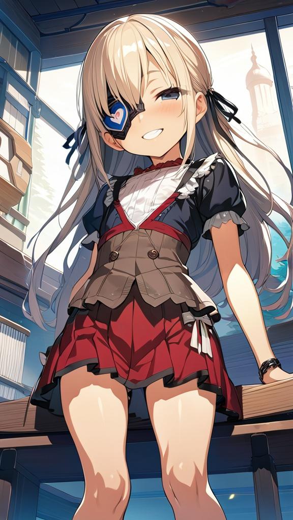 眼帯ロリ　3 | の人気AIイラスト・グラビア