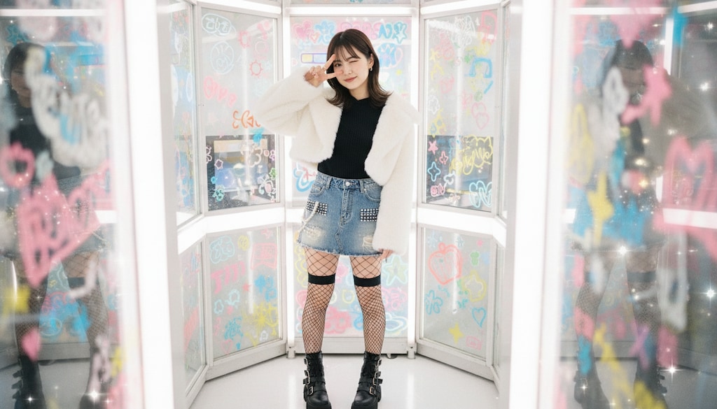 平成レトロなプリクラ