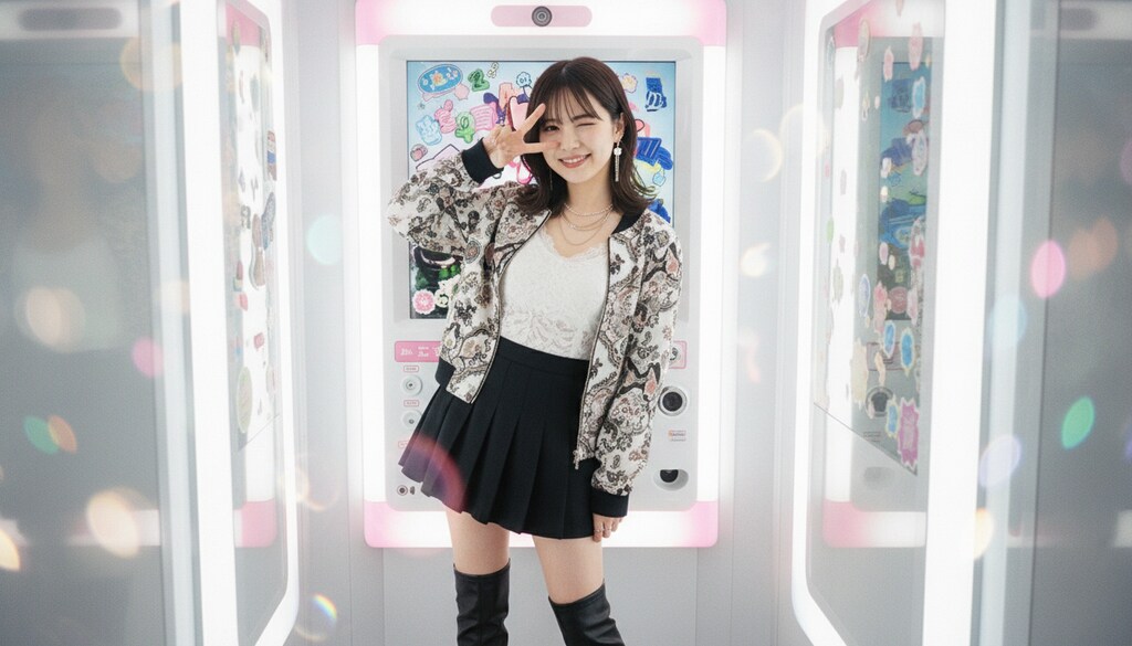 平成レトロなプリクラ