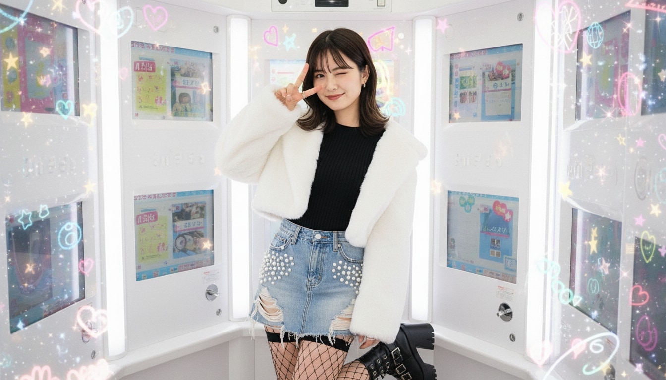 平成レトロなプリクラ | の人気AIイラスト・グラビア