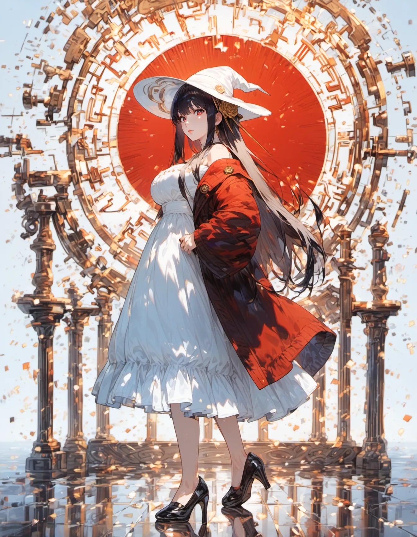 The Chronometer’s Muse | の人気AIイラスト・グラビア