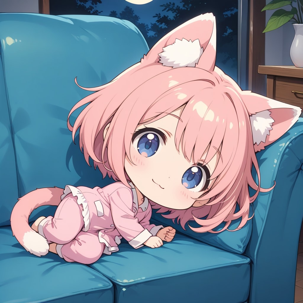 こんばんにゃん | の人気AIイラスト・グラビア