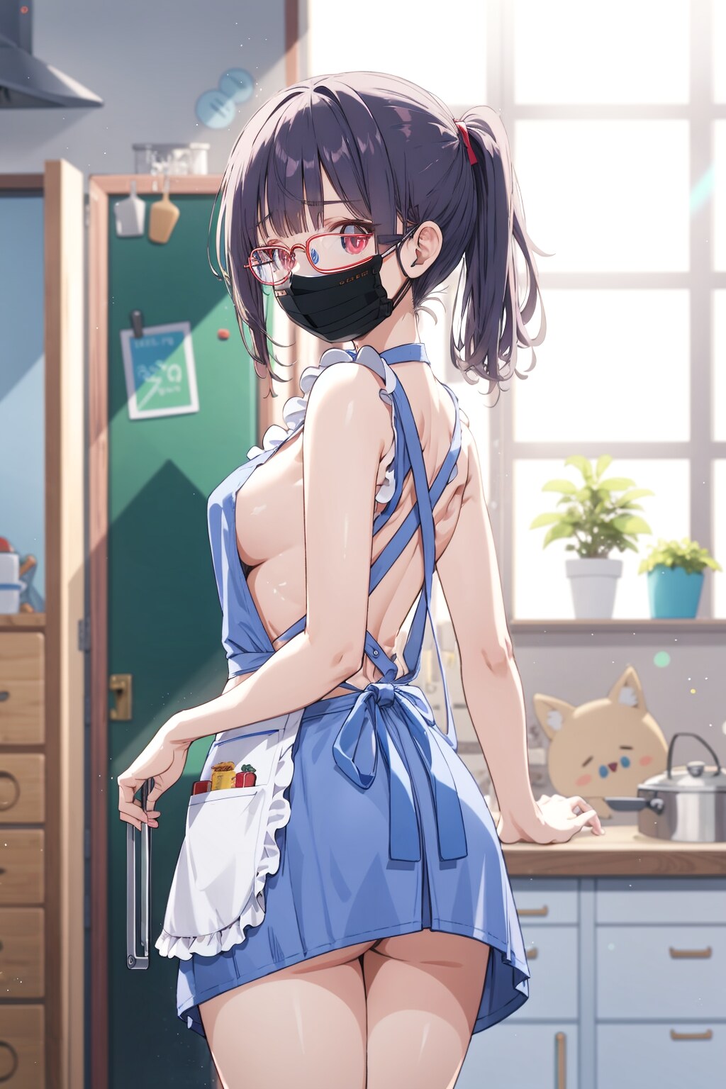 マスクして尻隠さず