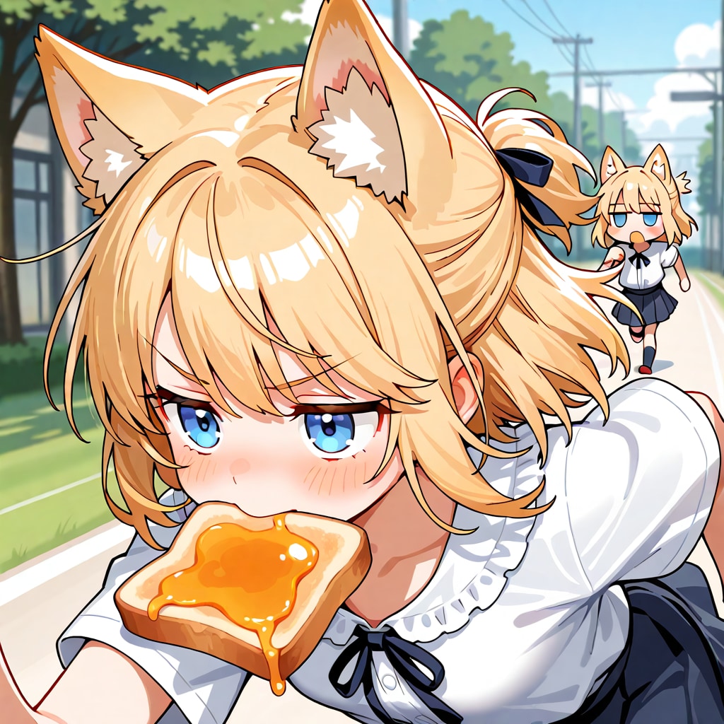 トーストで走るのは伝統芸！