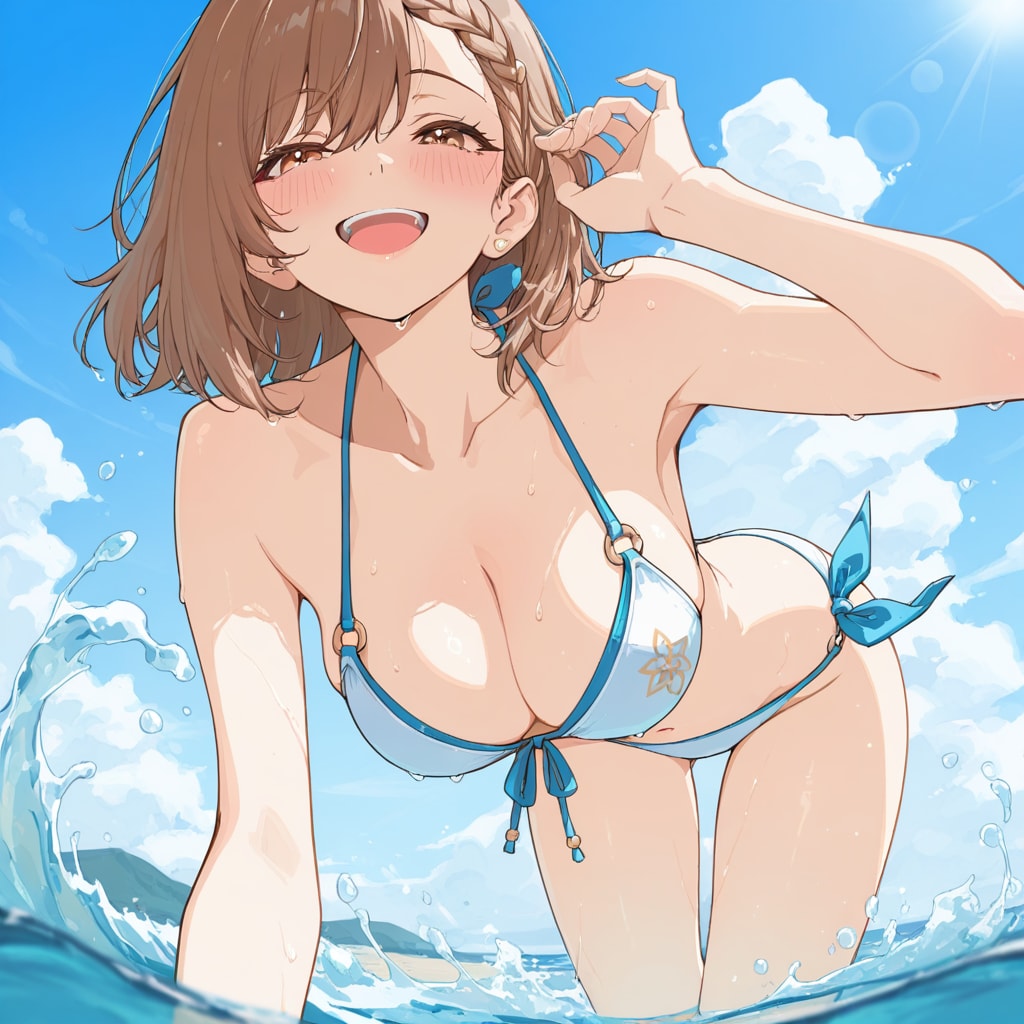 水着妹ちゃん　APRICOTバージョン