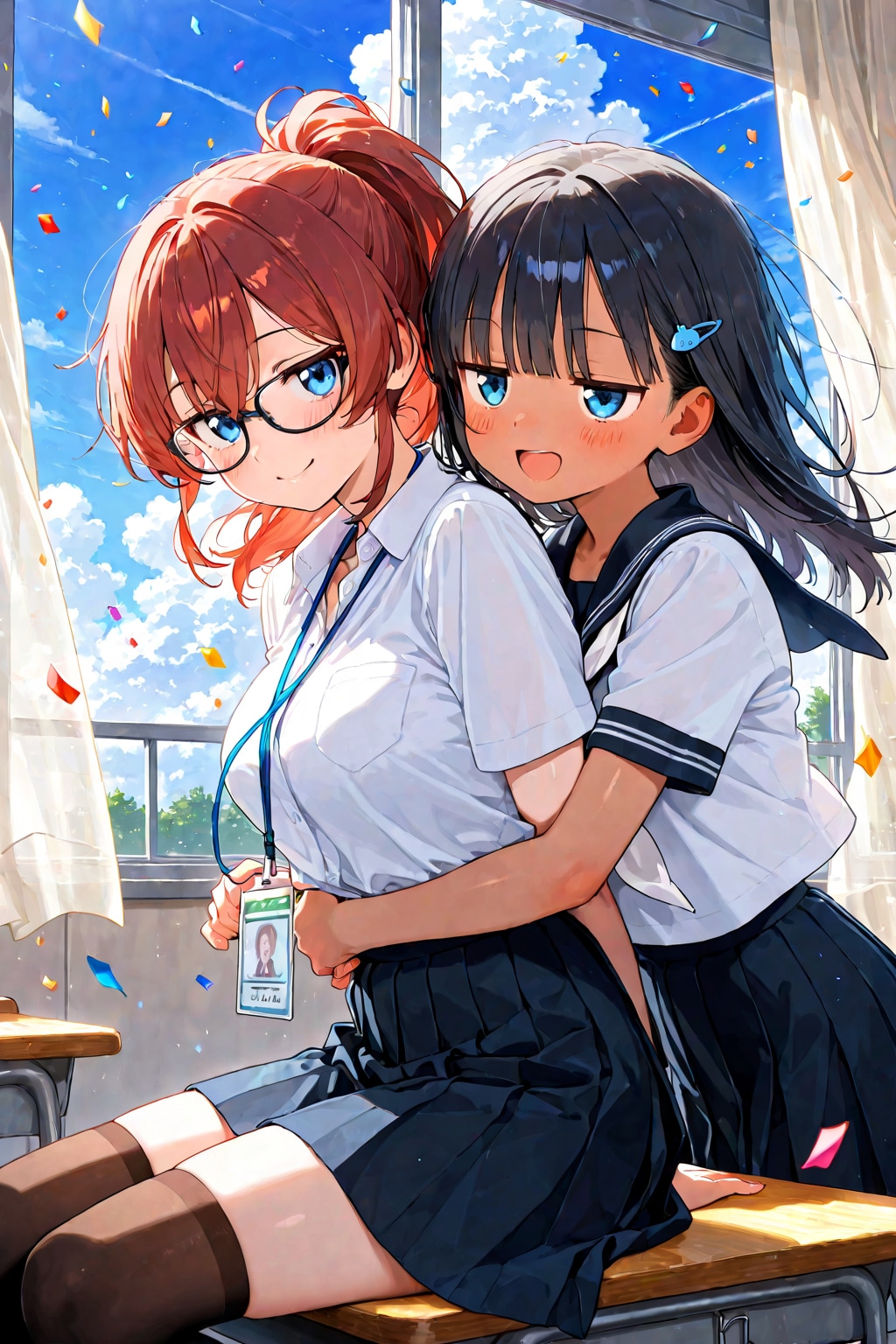 ジト目ズ　～ジト目な先生とジト目な生徒～