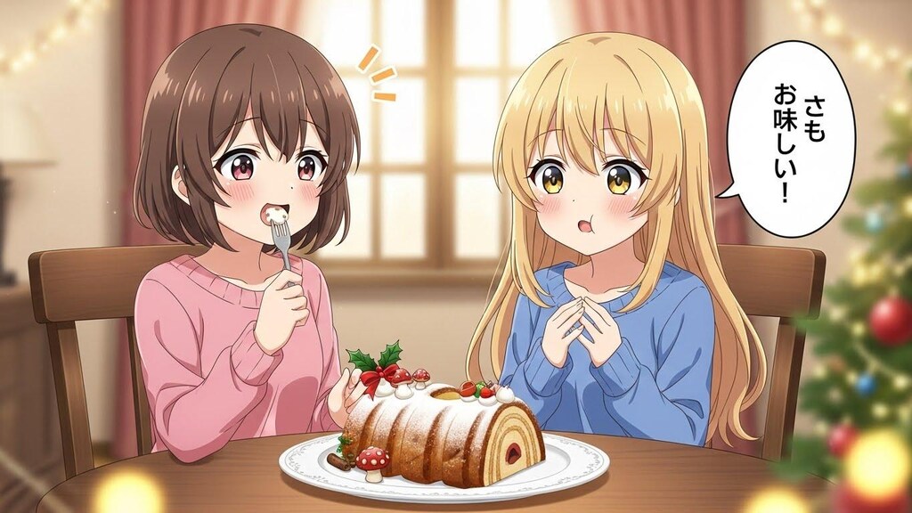 美味しいが中々言えない少女達