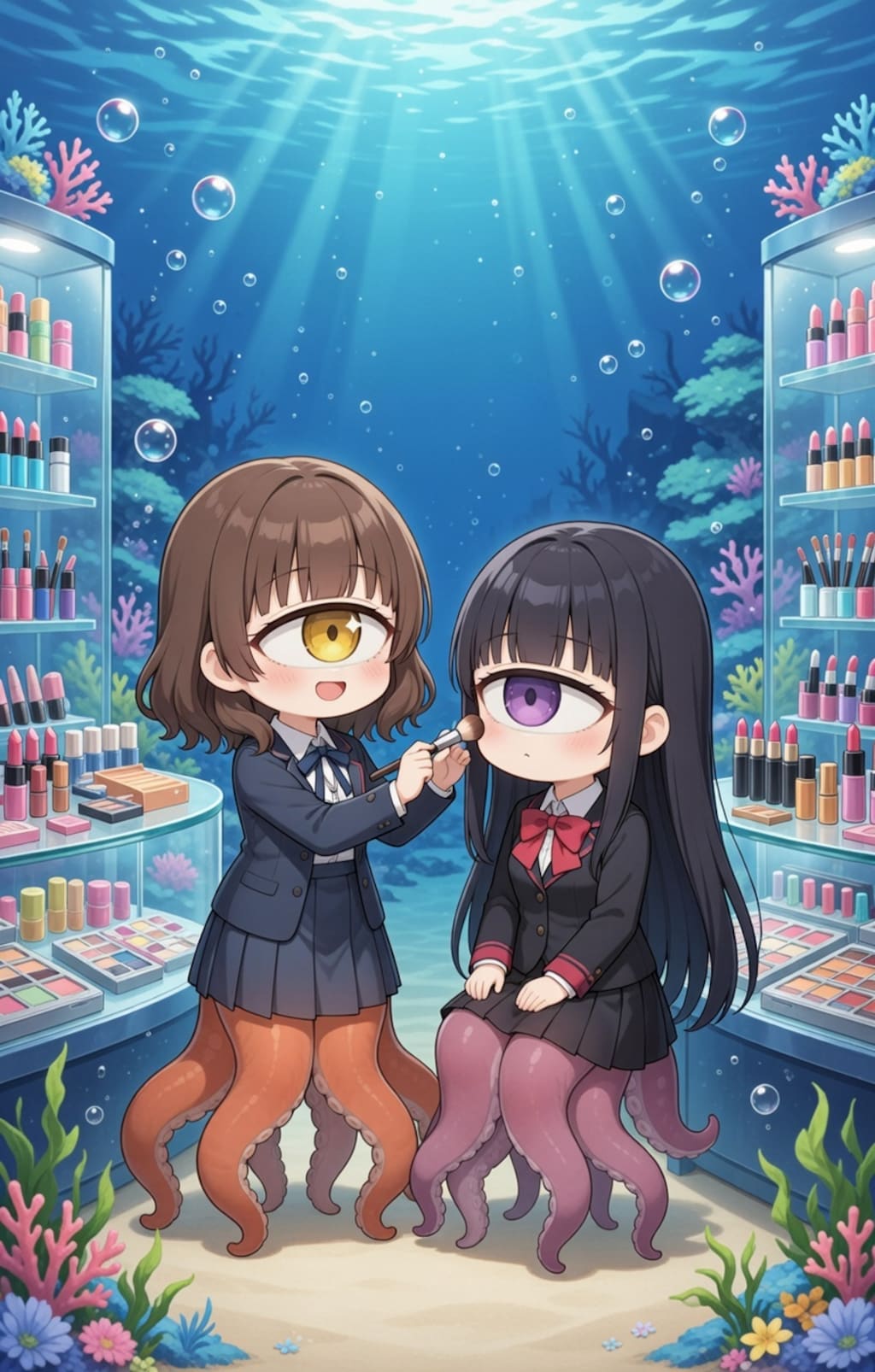 単眼スキュラちゃん　コスメショップ