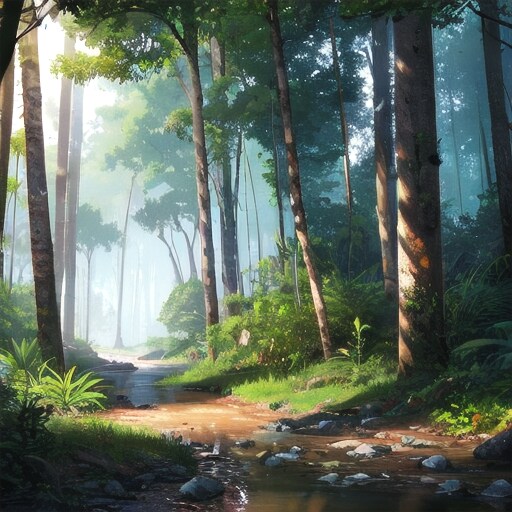 静かな森 | の人気AIイラスト・グラビア