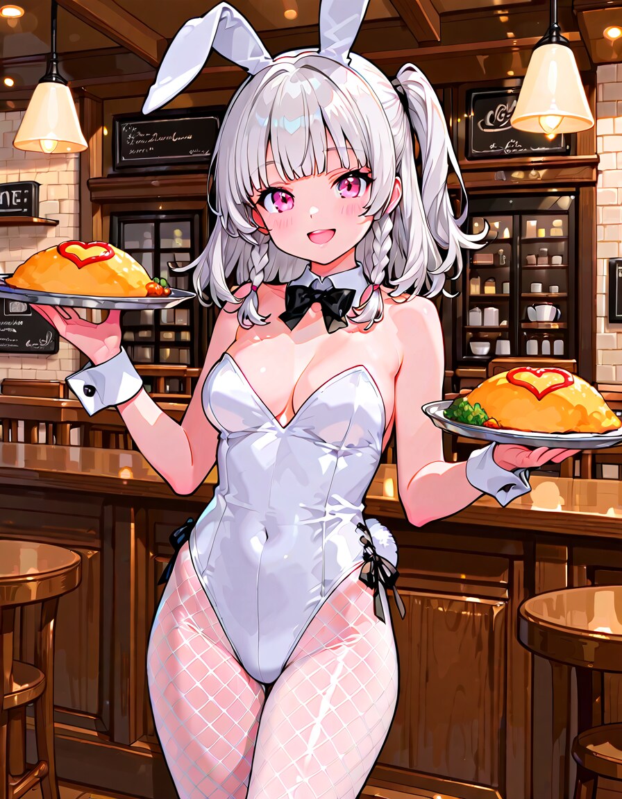 カフェ「白うさぎ」
