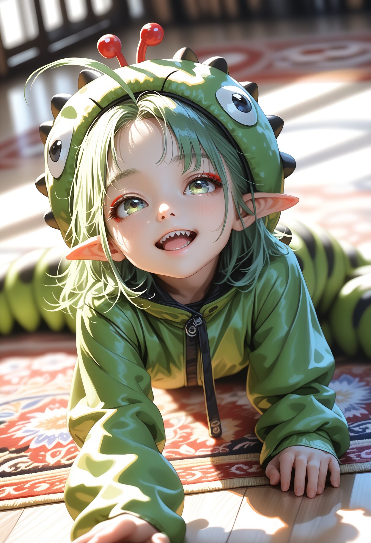 にちようおひるは、いもむしがーる！ | の人気AIイラスト・グラビア