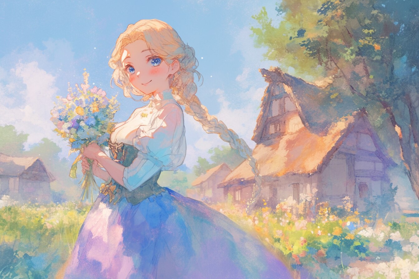 村娘50 | の人気AIイラスト・グラビア