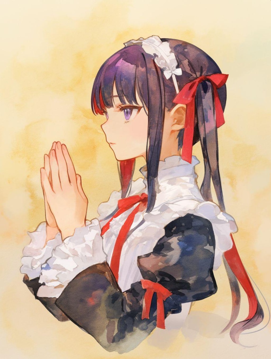 黒ドレスの少女