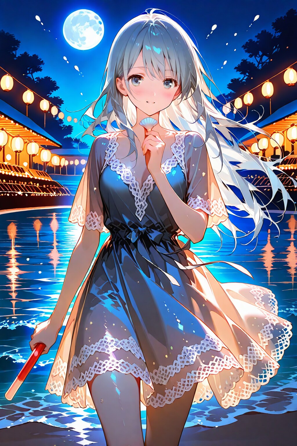 月夜の潮風リレー