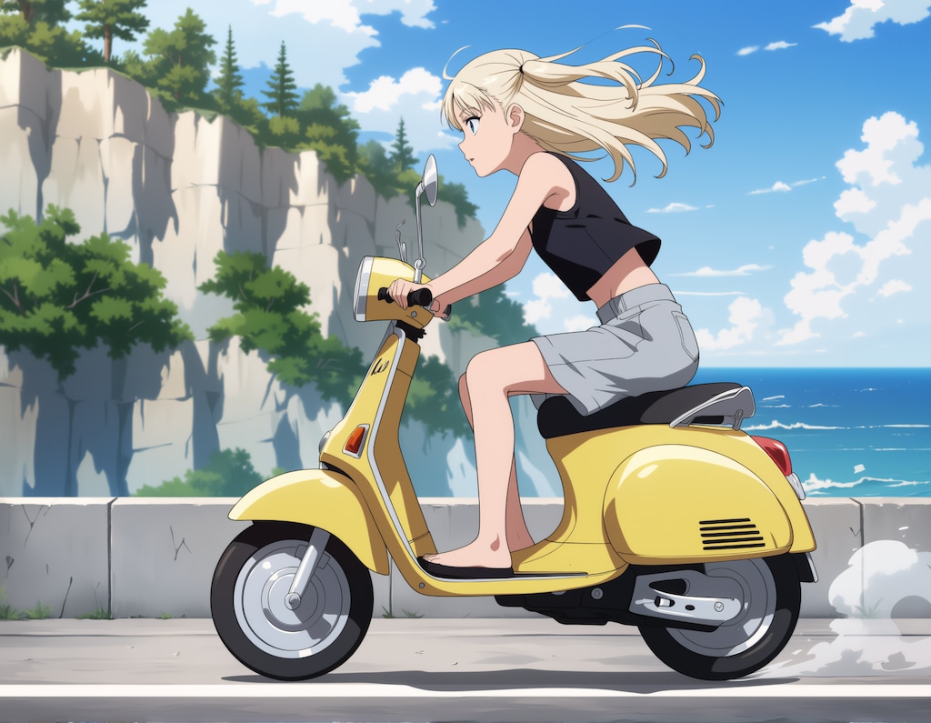 海岸ライド