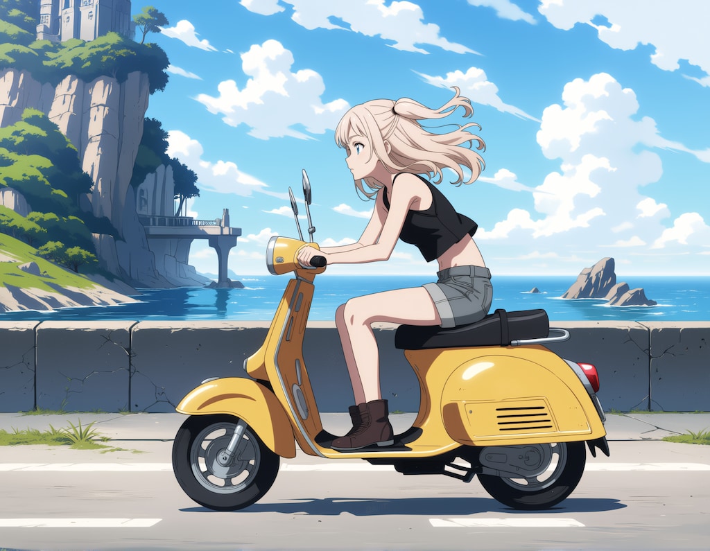 海岸ライド