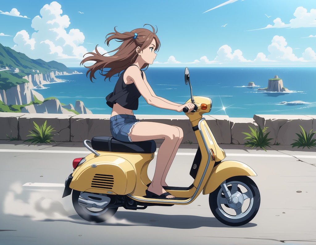 海岸ライド