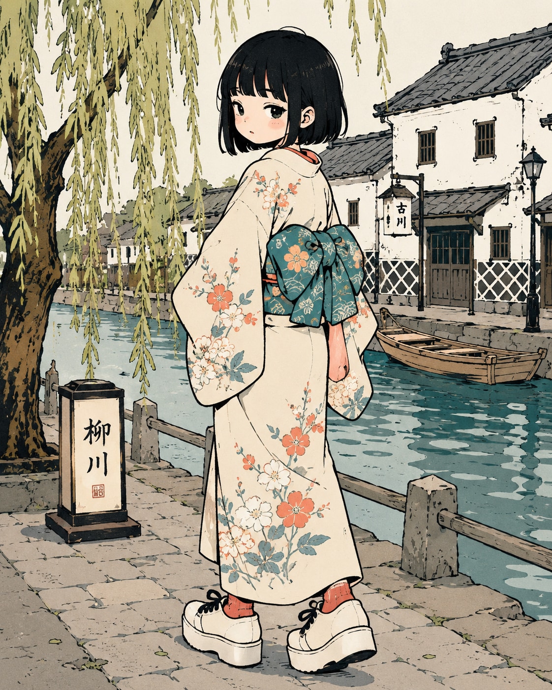 和の少女 | の人気AIイラスト・グラビア