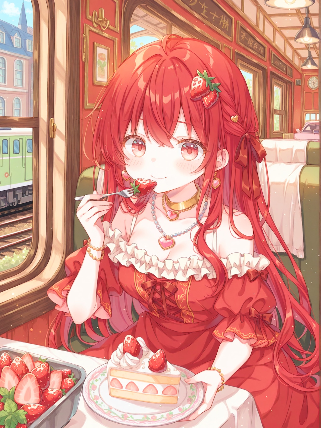 大陸横断いちご列車