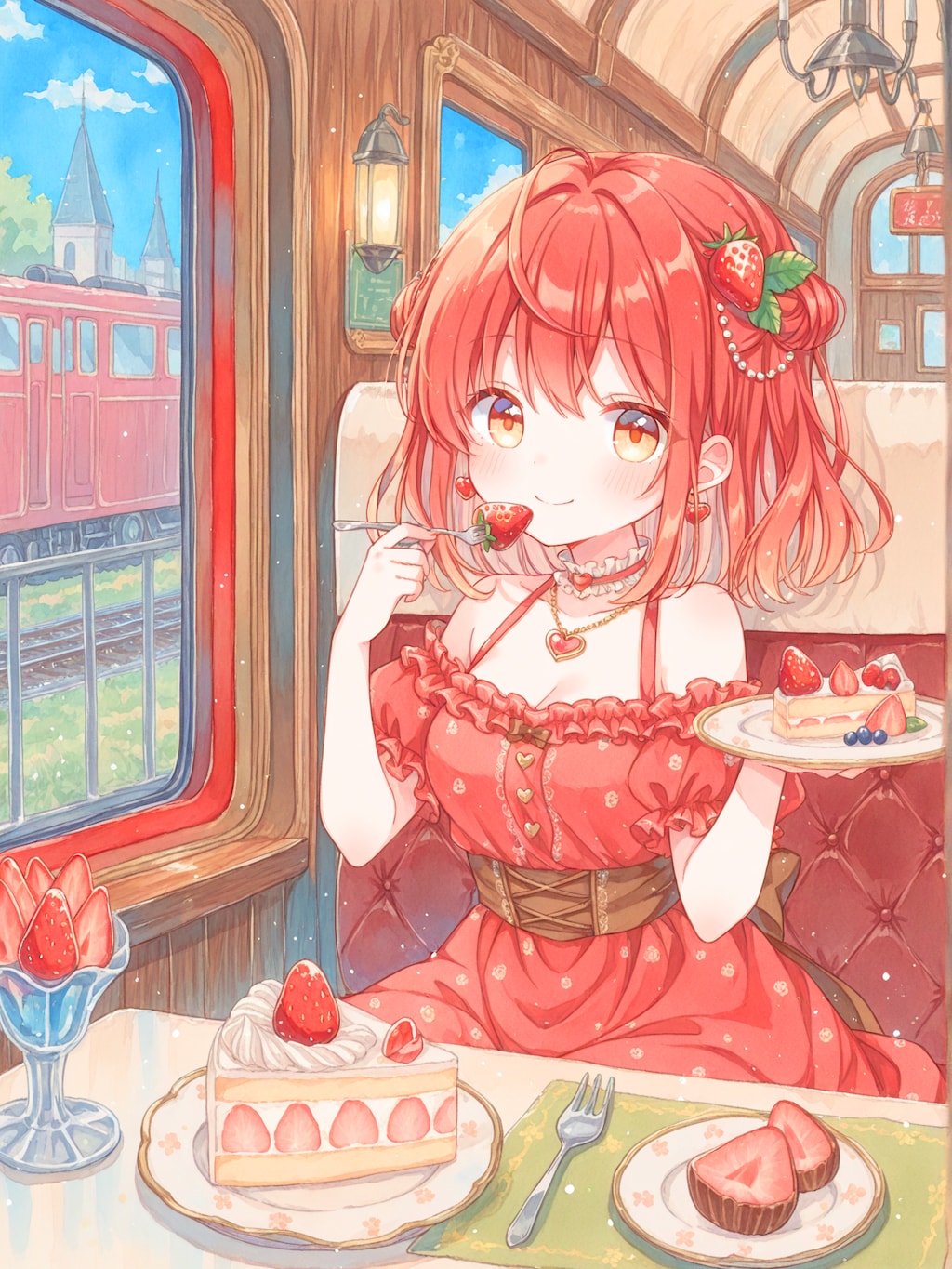 大陸横断いちご列車