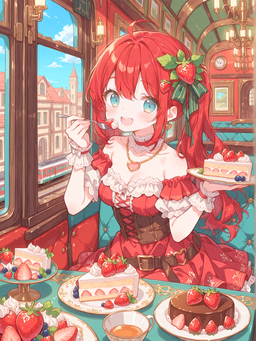 大陸横断いちご列車