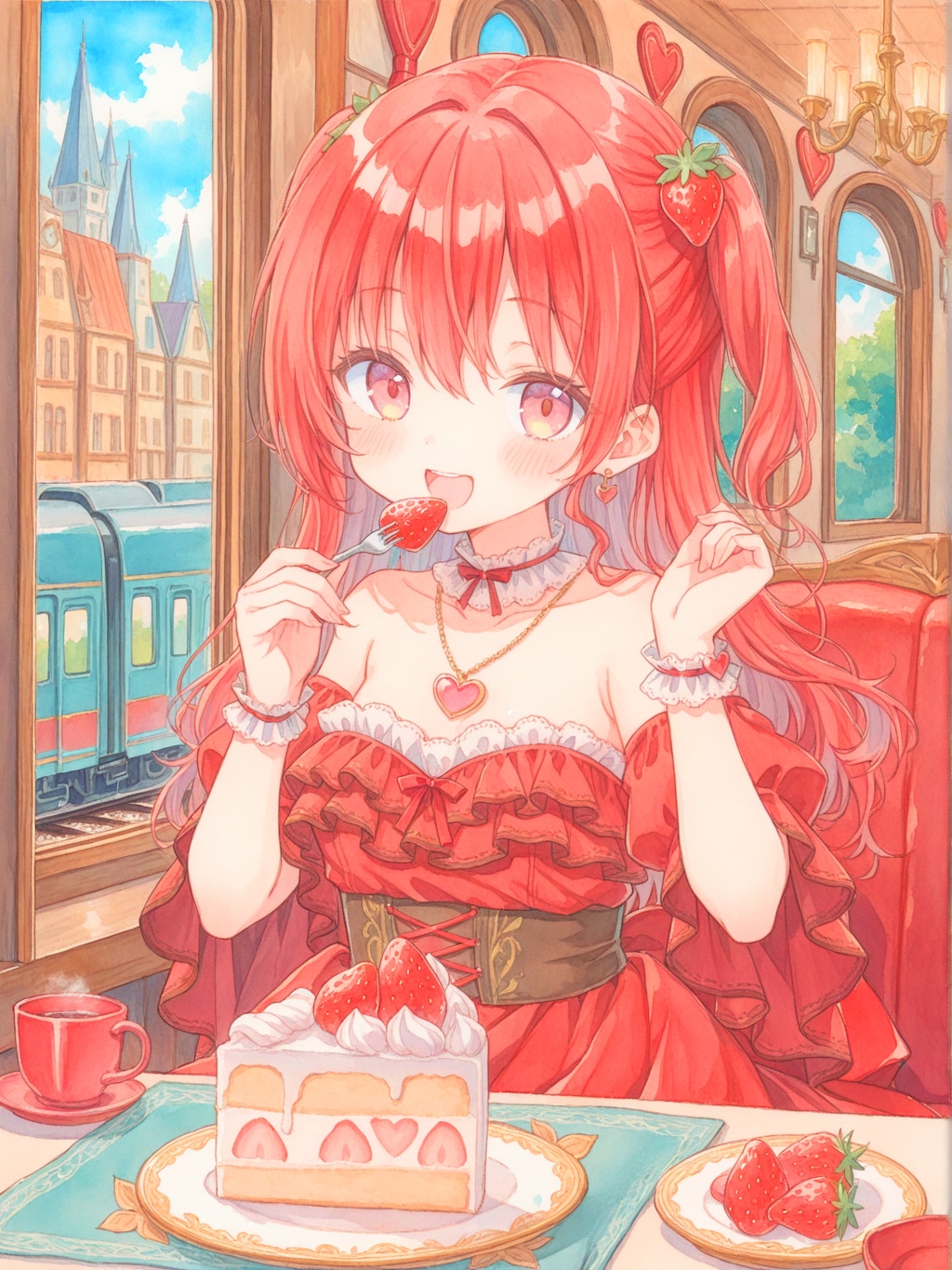 大陸横断いちご列車