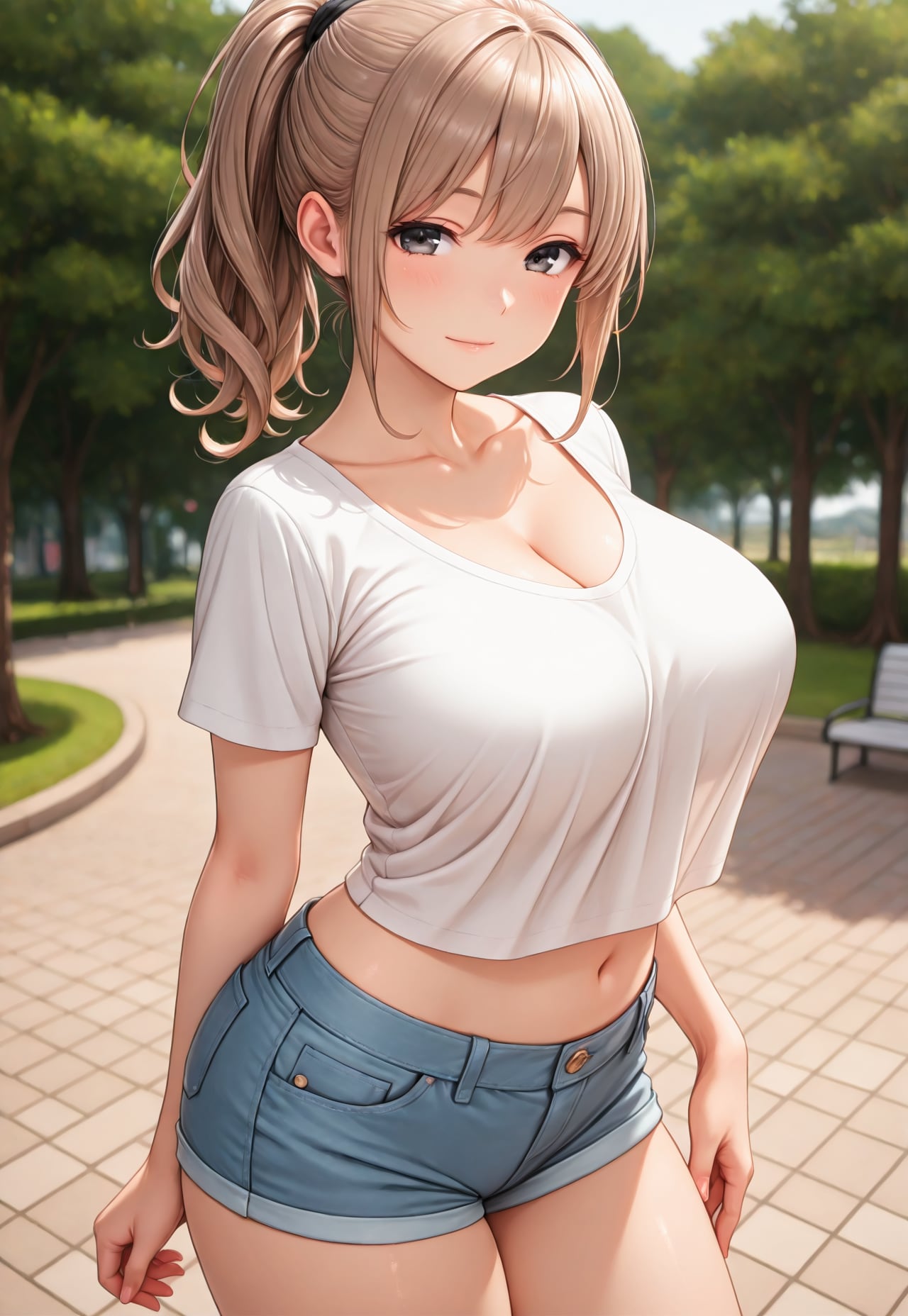 1741（デニムショートパンツ）